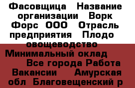 Фасовщица › Название организации ­ Ворк Форс, ООО › Отрасль предприятия ­ Плодо-, овощеводство › Минимальный оклад ­ 26 000 - Все города Работа » Вакансии   . Амурская обл.,Благовещенский р-н